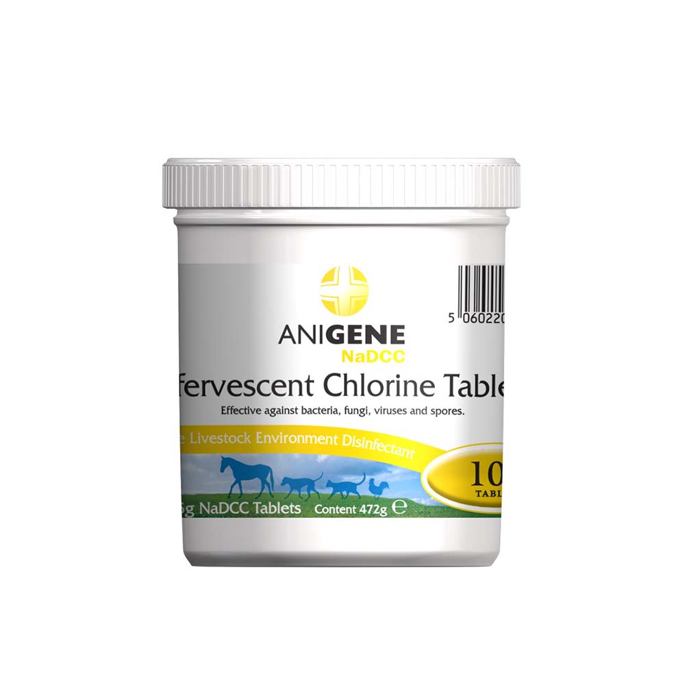 ANIGENE NaDCC Effervescent Chlorine Tablets